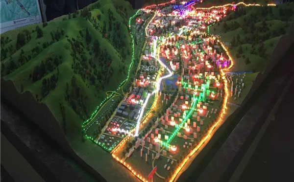 巨能城市联片供暖模型